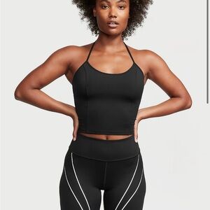 Victoria's Secret Black On Point Essential Biker Shorts